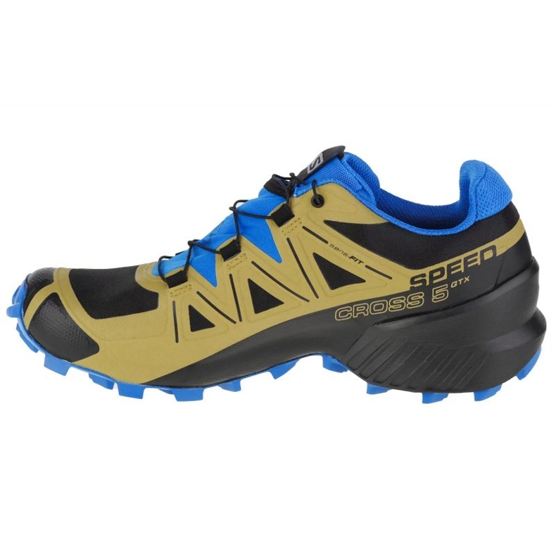 Chaussures de course Salomon Speedcross 5 Gtx M 416124 vert 1