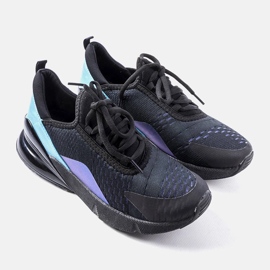 Baskets de sport Pellius noires 1