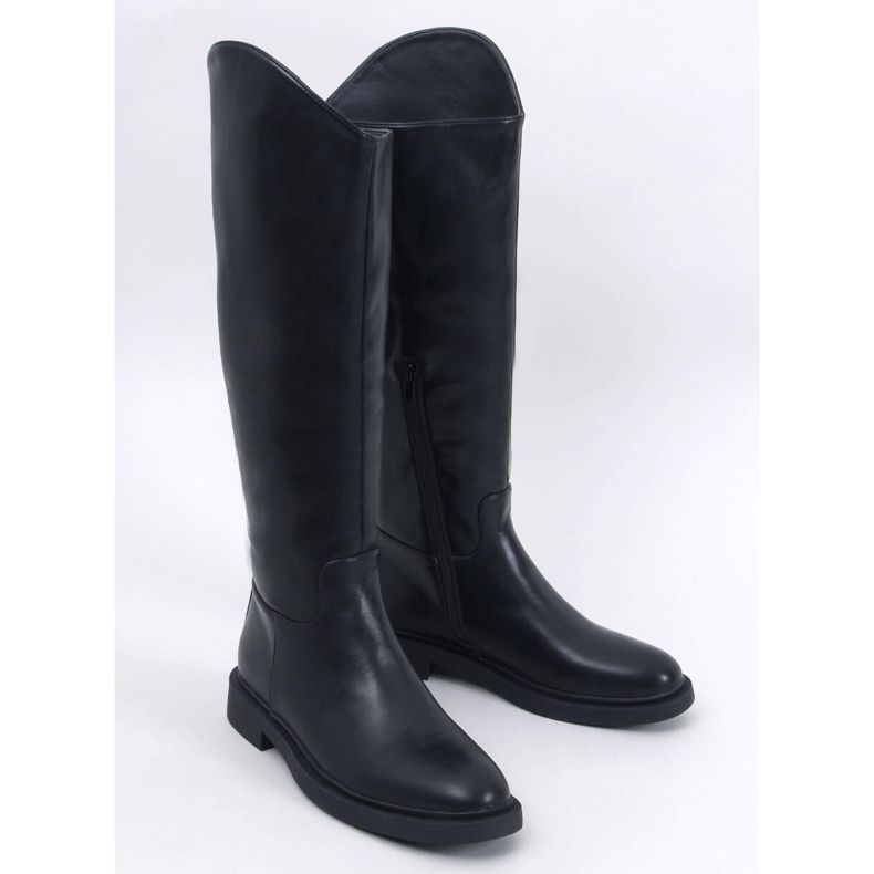 Bottes classiques femme Adams Black noir 1