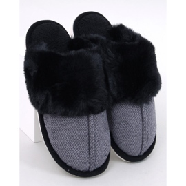 Gregory Chaussons homme chevrons noirs le noir 1 Gregory Chaussons homme chevrons noirs le noir 1