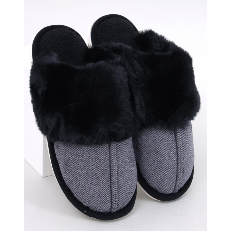 Gregory Chaussons homme chevrons noirs le noir 1 Gregory Chaussons homme chevrons noirs le noir 1