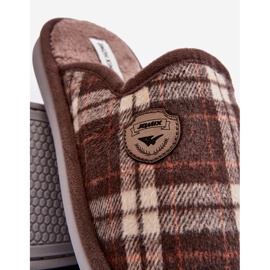 Pantoufles marron pour hommes Kallile brun 2