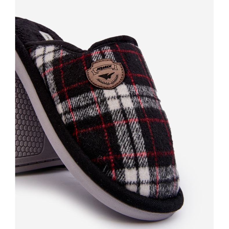 Pantoufles Kallile noires pour hommes 2