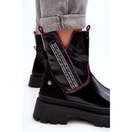 Bottes Femme En Cuir Maciejka 06236-15 Noir le noir 1