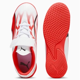 Chaussures de football Puma Ultra Play It V Jr 107538-01 blanche 1 Chaussures de football Puma Ultra Play It V Jr 107538-01 blanche 1