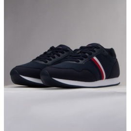 Chaussures Tommy Hilfiger Core Lo Runner M FM0FM04504 DW5 bleu 1