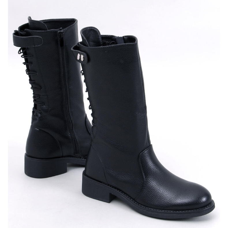 Jacks Bottes militaires noires 1