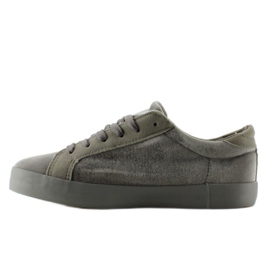 Baskets Velours BL70P Gris 1