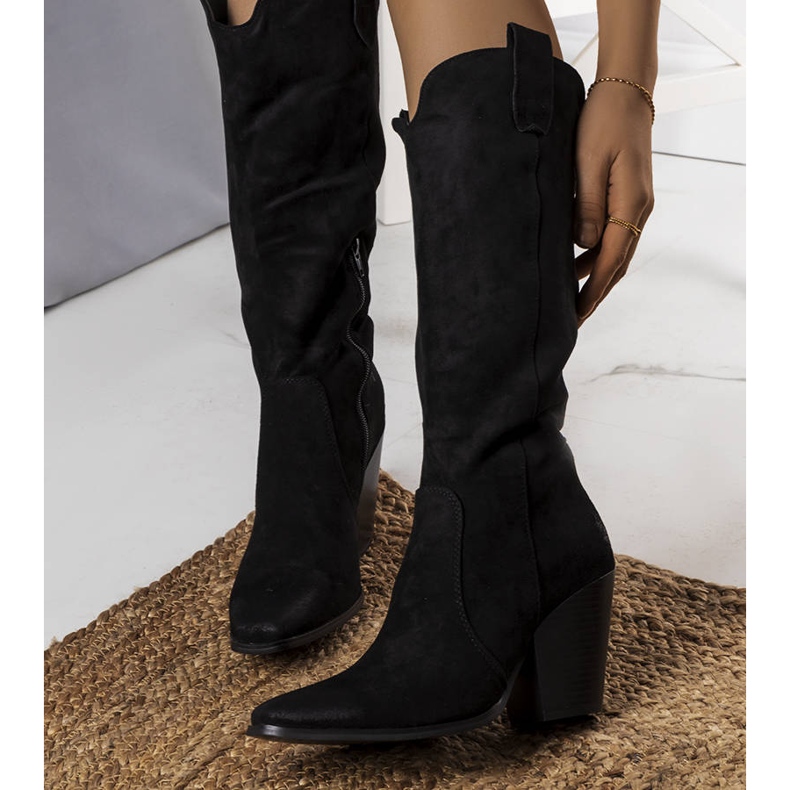 Bottes Garre isolées noires le noir 1 Bottes Garre isolées noires le noir 1