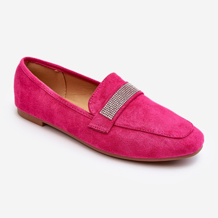 Mocassins Femme Avec Strass Fuchsia Ralrika rose 1 Mocassins Femme Avec Strass Fuchsia Ralrika rose 1
