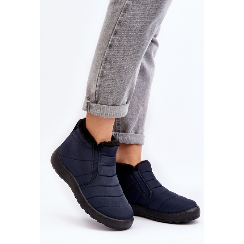 Bottes de Neige Femme Enmore Insulated Low Bleu Marine 2