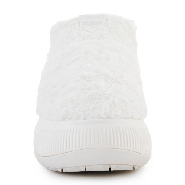 Puma Suede Mayu Slip-on Teddy W chaussures 384887 02 blanche 1