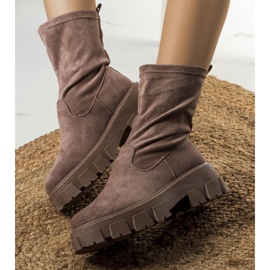 Bottes femme marron Makayla brun 1 Bottes femme marron Makayla brun 1