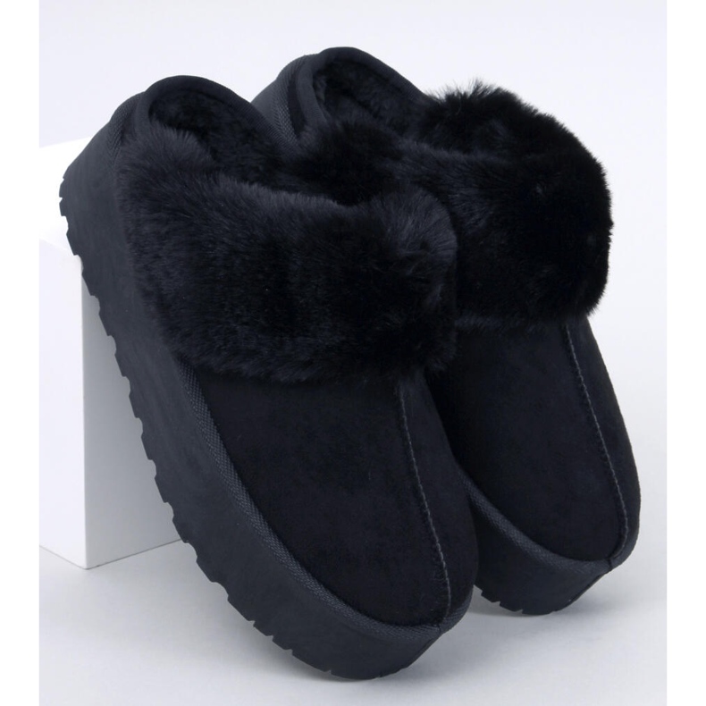 Allod Chaussons de neige plateforme noirs 1
