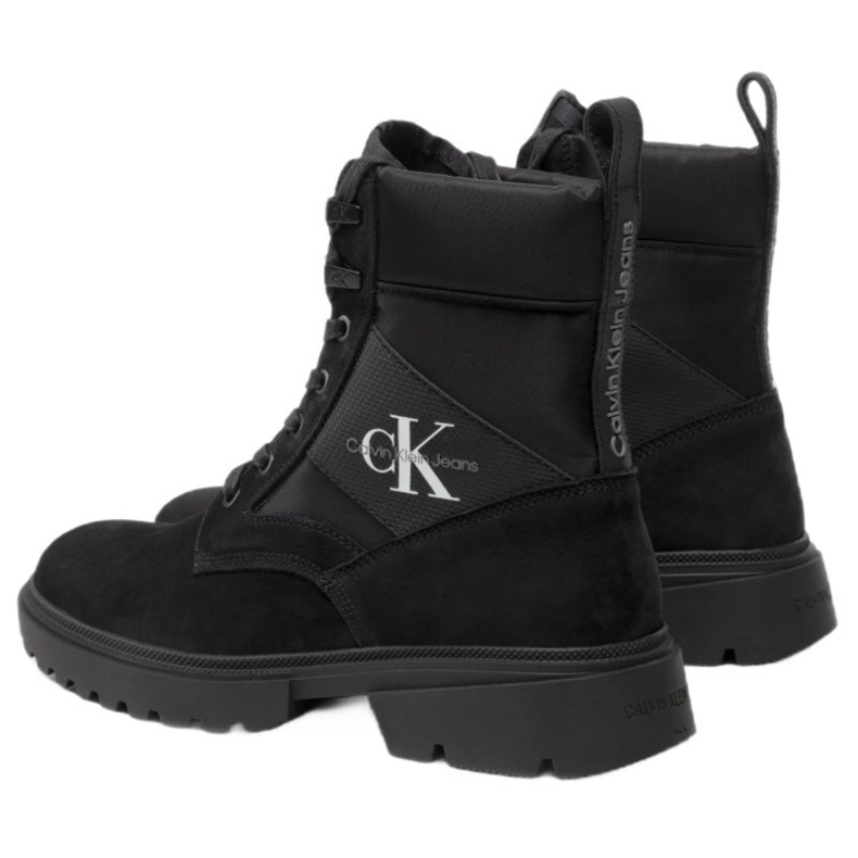 Calvin Klein Jeans Chunky Hhking Boot M YM0YM00467 chaussures noir 1