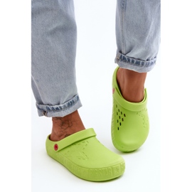 Tongs Légères Femme Crocs Big Star II275006 Vert 2