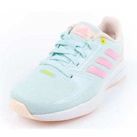 Chaussures Adidas Runfalcon HR1412 bleu 1 Chaussures Adidas Runfalcon HR1412 bleu 1
