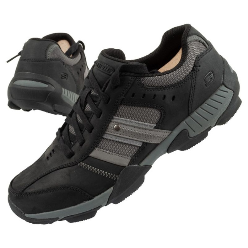 Skechers Hesby M 204915/BLK chaussures le noir 1 Skechers Hesby M 204915/BLK chaussures le noir 1