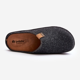 Inblu Pantoufles préventives pour hommes, gris foncé SI000001 2