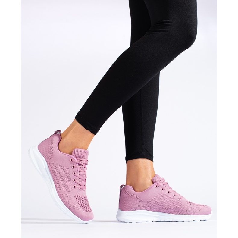 SUPER COOL Baskets Ajourées Légères rose 1