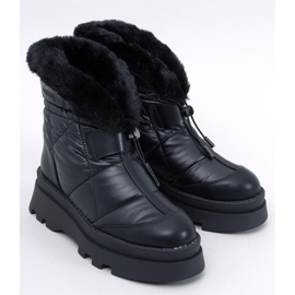 Tavaris Bottes de neige noires avec fourrure le noir 1