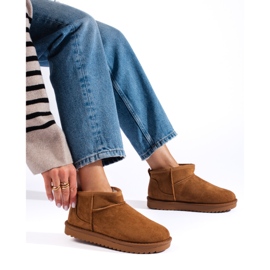 Bottes de neige femme Shelovet marron brun 1