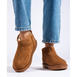 Bottes de neige femme Shelovet marron brun 2