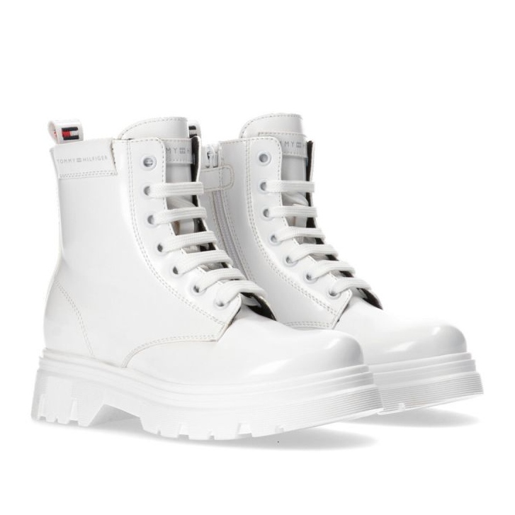Tommy Hilfiger Bottine Lacu Up W T4A5-33039-1453100-100 blanc 1