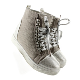 Baskets à chaînes R72 Gris3 / Argent 7