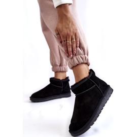 Bottes de neige à faible isolation des femmes noir 2