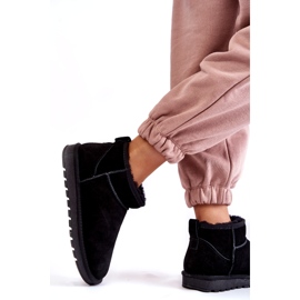 Bottes de neige à faible isolation des femmes noir 4