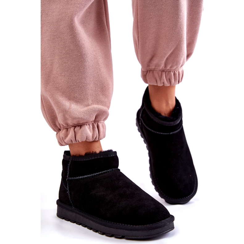 Bottes de neige à faible isolation des femmes le noir 5