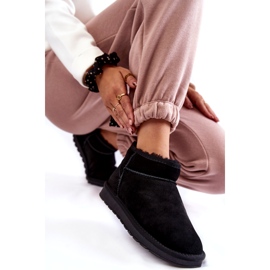 Bottes de neige à faible isolation des femmes noir 6