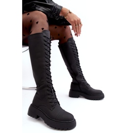 Seastar Bottes cuissardes isolées à lacets Bergdis noires le noir 5 Seastar Bottes cuissardes isolées à lacets Bergdis noires le noir 5