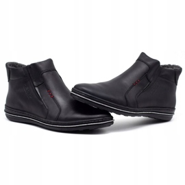 Polbut Bottes d'hiver pour hommes 381 noires 2