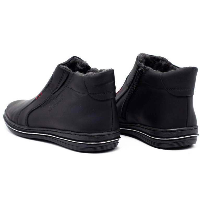 Polbut Bottes d'hiver pour hommes 381 noires 3