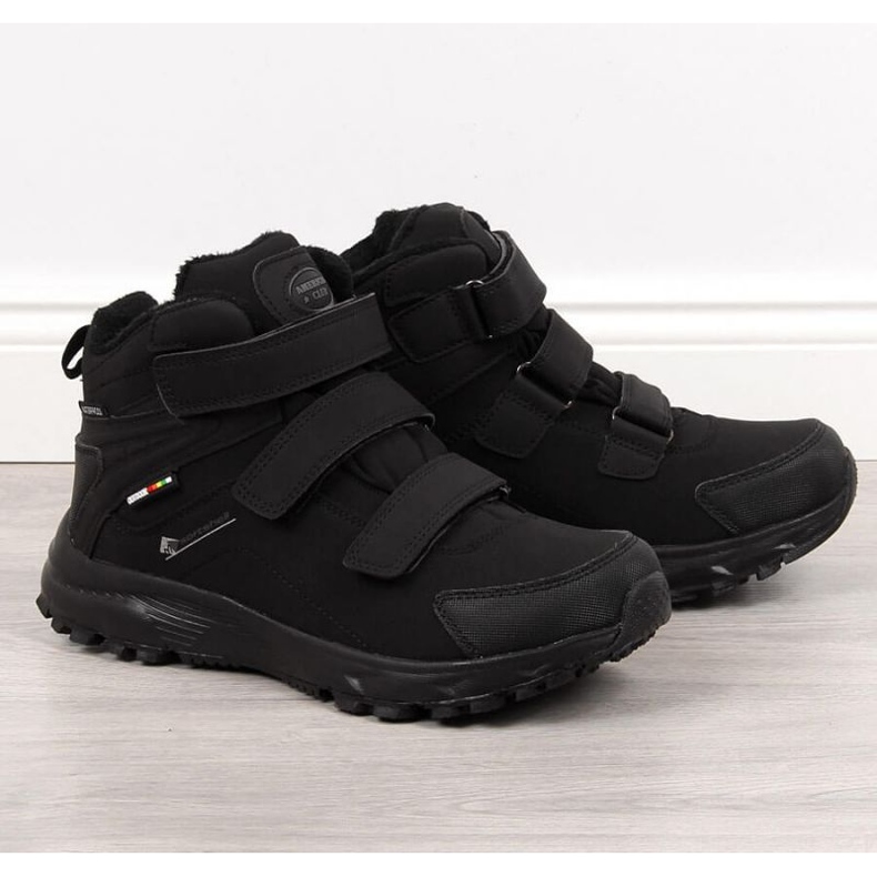 American Club M AM855 chaussures de randonnée isolées, noir le noir 1 American Club M AM855 chaussures de randonnée isolées, noir le noir 1