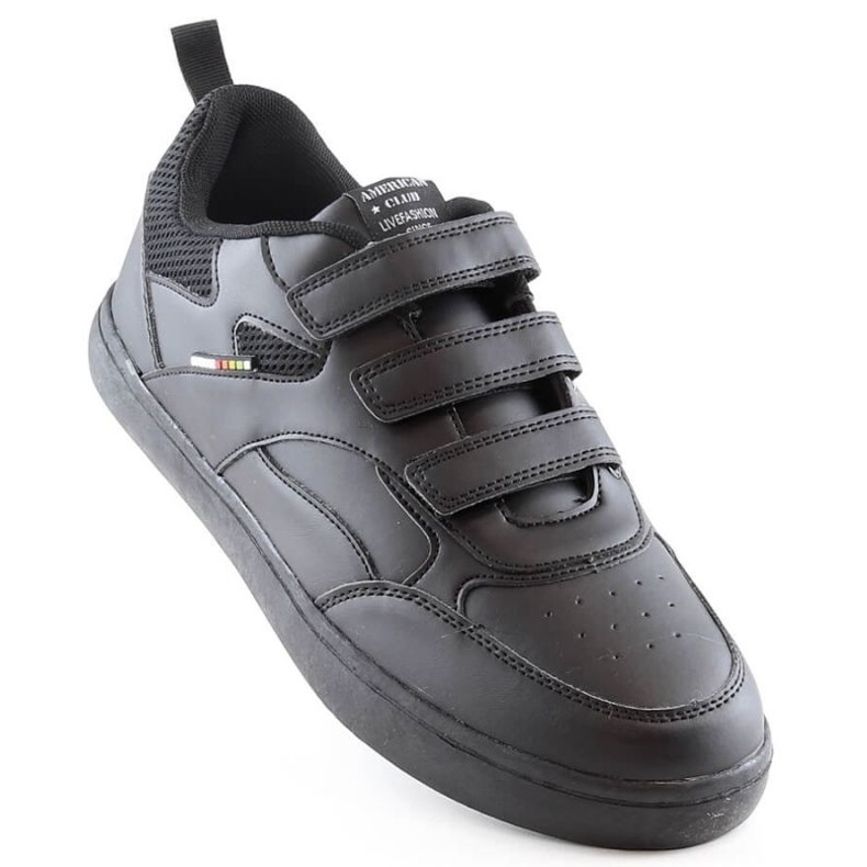 American Club W AM926 chaussures de sport, noires le noir 1