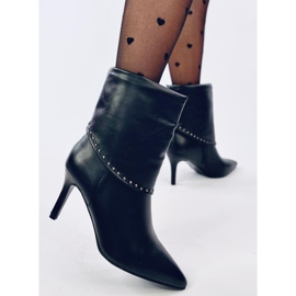 Bottines à talons hauts Wesh Black le noir 4