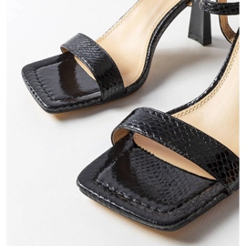 Inna Sandales à talons Amalia noires 1