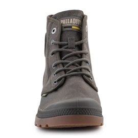 Chaussures Palladium Pampa Hi Wax Major M 77222-258-M brun 1