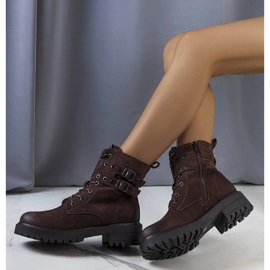 Bottes Fallkirk marron foncé brun 2