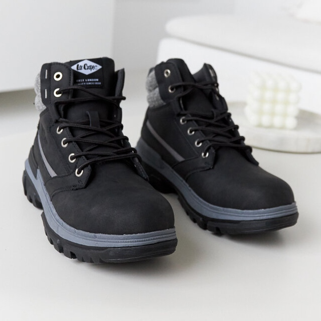 Bottes hautes Lee Cooper LCJ-22-01-1374L noires le noir 1