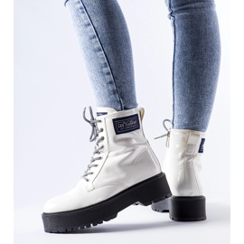 Travailleurs blancs Lee Cooper LCJ-21-47-0666LB blanche 1