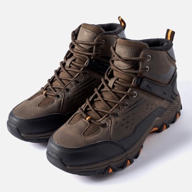 Chaussures de trekking isolées marron Taziana brun 1