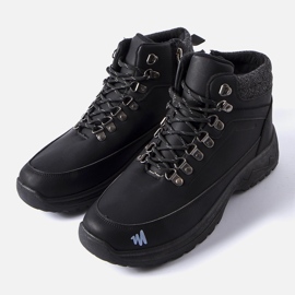 Bottines Chandler isolées noires pour hommes le noir 1