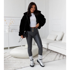 Bottes de neige isolées argent Pulliam pour femme 1