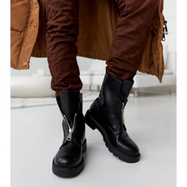 Bottines isolées noires avec fermeture éclair Oakdale le noir 2