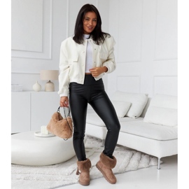 Boots de neige Geradino marron doublées de fourrure brun 1 Boots de neige Geradino marron doublées de fourrure brun 1