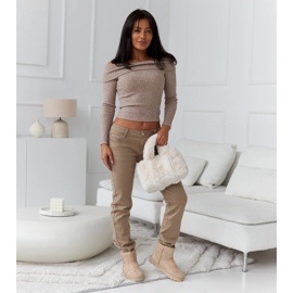 Bottes de neige courtes isolées marron de Menaggio brun 1 Bottes de neige courtes isolées marron de Menaggio brun 1